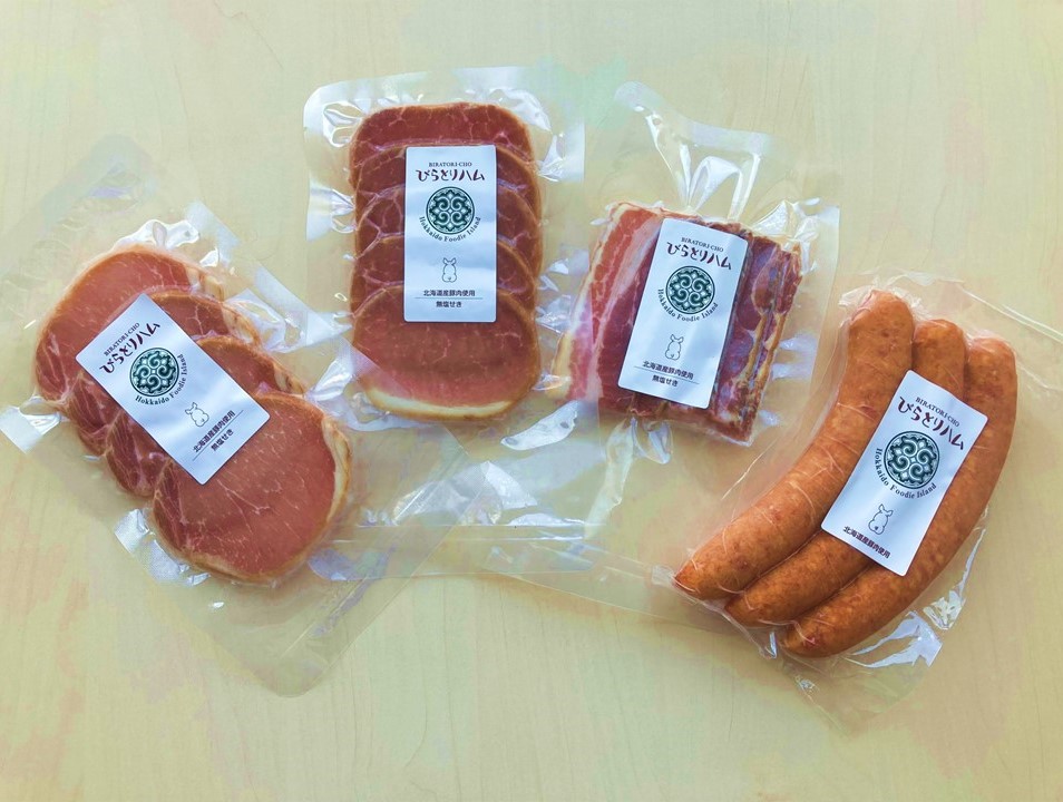 ハムさま 専用ページ 3種の無塩せきハムと荒挽フランクセット | HBCショップ |北海道の旬を